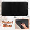 Protalwell Fireproof Hearth Rugs, Fireplace Mat, Fire Resistant Rugs Put