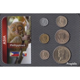 Prophila Collection Philippines Stgl./Uncirculated Course Coins Stgl./Uncirculated from 1967 1 Sentimo to 1 Piso (Coins for Collectors - No Means of Payment) Other Mammals (Monkeys/Dinos/Elephants …)
