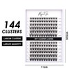 Lash Clusters 144 Pcs Individual Lashes Clusters Eyelash Extensions False
