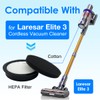 Hepa Filters Compatible With Laresar Elite 3/WLUPEL KBHO15 Vacuum Cleaner