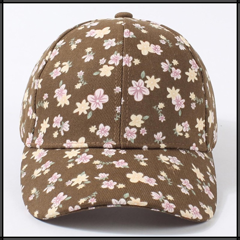 White Fang CZ127 Women's Baseball Cap, Girly Cap, Brim, Flower,