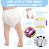 Funtery 12 Packs Waterproof Plastic Pants for Toddlers Reusable Diaper