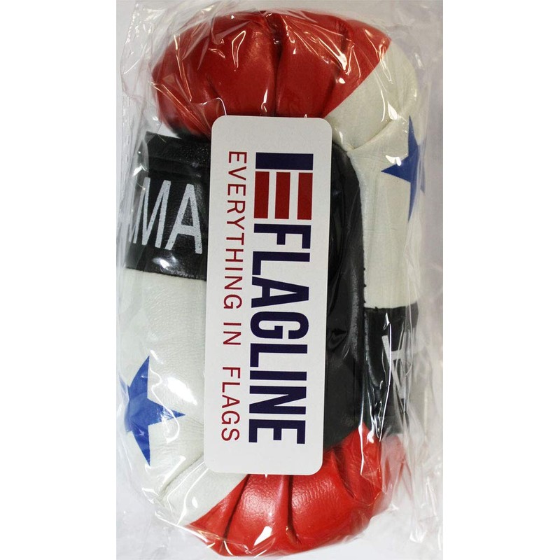 Panama - Novelty Mini Boxing Gloves with Black Snap Connection