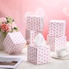 Marsui 6 Pcs Tissue Cube Boxes 2 Ply Facial Paper
