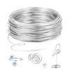 AiQInu Filo in Alluminio 3mm x 10M, Modellabile per Creazioni