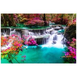 Fall Diamond Art Kits for Adults-5D Diamond Painting Kits Art for Adults, Diamond Painting,Diamond Art Landscape,Gem Art Kits for Home Wall Decor (16x28inch)