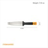 Fiskars Hori Hori Garden Knife with Sheath, Multi-Purpose Heavy Duty