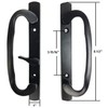 TechnologyLK STB Sliding Glass Patio Door Handle Set, Mortise Type,