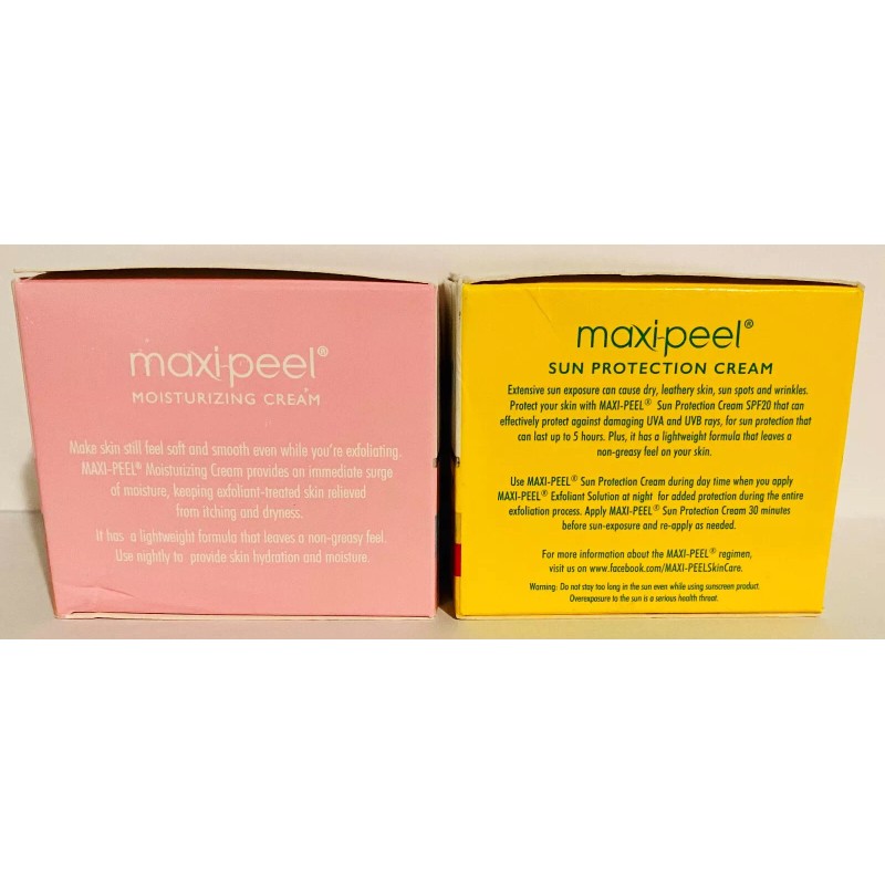 Maxi-Peel 2 Maxi Peel Whitening Sun Protect Face Facial Moisturizing