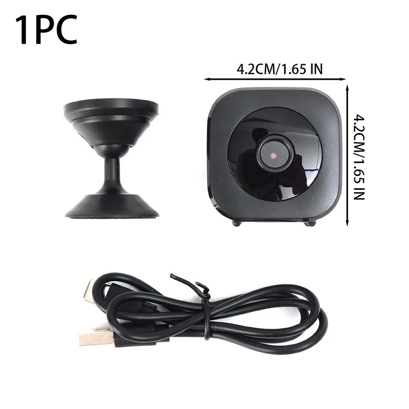 Mini WiFi Security Camera for Home Monitoring – Magnetic HD