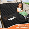 URPOWER Dog Car Seat Cover for Back Seat - Waterproof