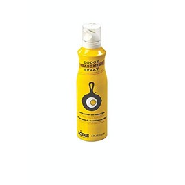 Lodge Cast Iron Seasoning Spray - Seasoning Spray Made with 100% Canola Oil to Restore, Cure, and Care for Cast Iron Cookware - 8 Ounce