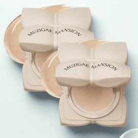Rainbow Mansion Sleek Water Cushion 5 types, N23, 2 pieces / 무지개맨션 슬릭 워터 쿠션 본품 5종, N23, 2개
