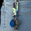 KEYSPACE Keyring Carabiner with Bottle Opener – Key Release with