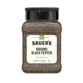 Sauer's Value, Ground Black Pepper, 7.0 Ounce (Pack of 1)