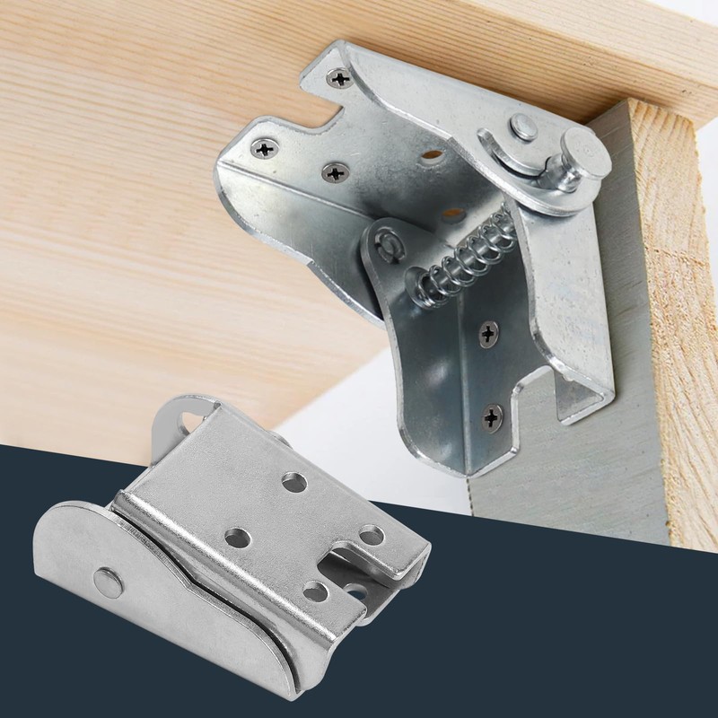 CPROSP 2-Piece Folding Hinge 90 Degree, Table Hinges Foldable with