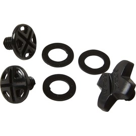 Fox Racing Rampage Visor Screws, Black