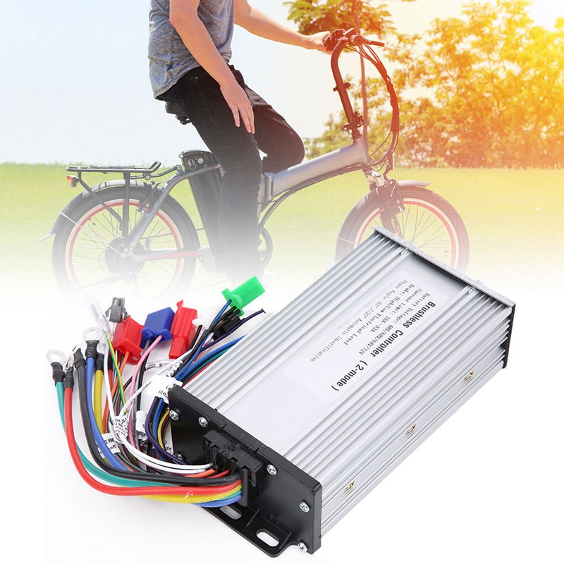 12Tube Dual Mode Rectangula E‑Bike Brushless Speed Motor Controller for