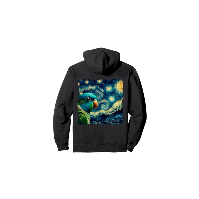Pacific Parrotlet Starry Night Pacific Parrotlet Pullover Hoodie