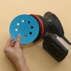GZKTY Pack of 80 125 mm Velcro Sandpaper, Eccentric Sanding
