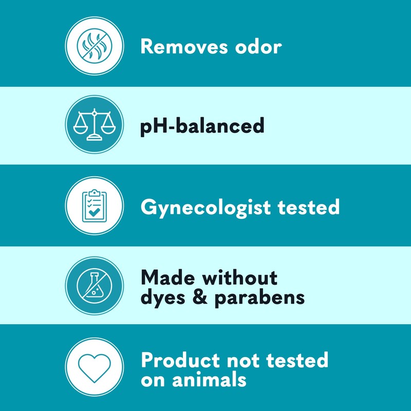 Summer’s Eve, Perimenopause Cooling Wash, Removes Odor, pH balanced Feminine