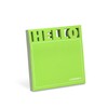 1-Count Knock Knock Hello Diecut Sticky Notes, Cute Sticky Notes,