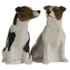 Quail Ceramics Salz- und Pfefferstreuer, Jack Russell, glatt