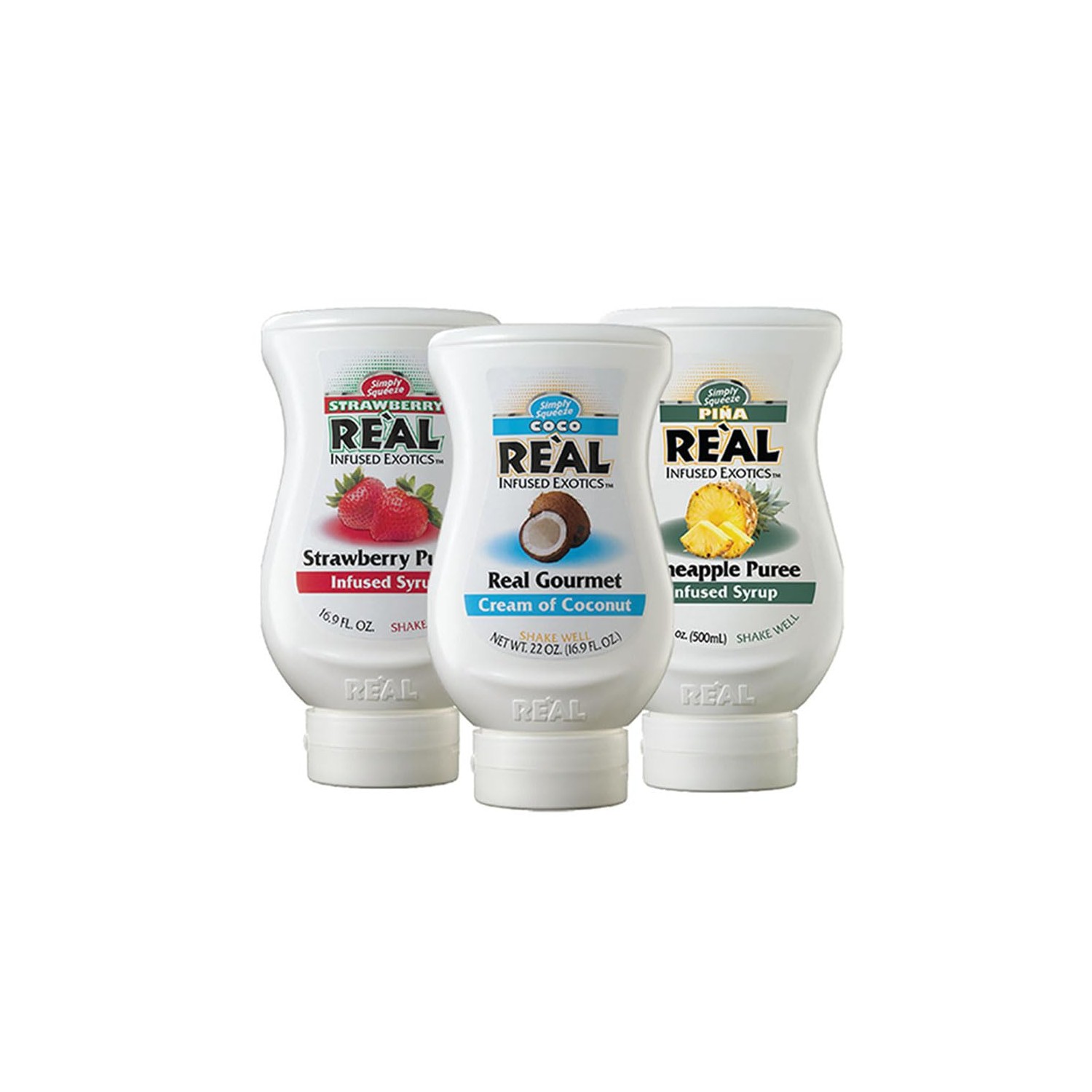 Reàl Infused Exotics Taste of Summer Variety Pack: Cream of Coconut ...
