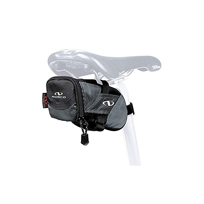 Norco saddle bag, Ottawa MTB, bicycle bag Midi, black, 9