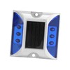 LED Solar Power Ground Marker Lights Waterproof Outdoor Driveway Road
