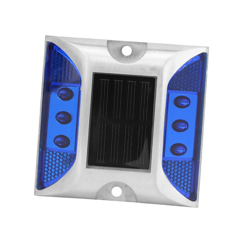 LED Solar Power Ground Marker Lights Waterproof Outdoor Driveway Road