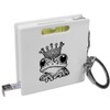 Azeeda 'Frog Prince' Keyring Tape Measure/Spirit Level Tool (KM00038633)