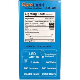 LYTIO Optolight LED Spotlight Warm Light Durable and Saving Dimmable Technology Consumes 10W Equivalent to 60W (4)