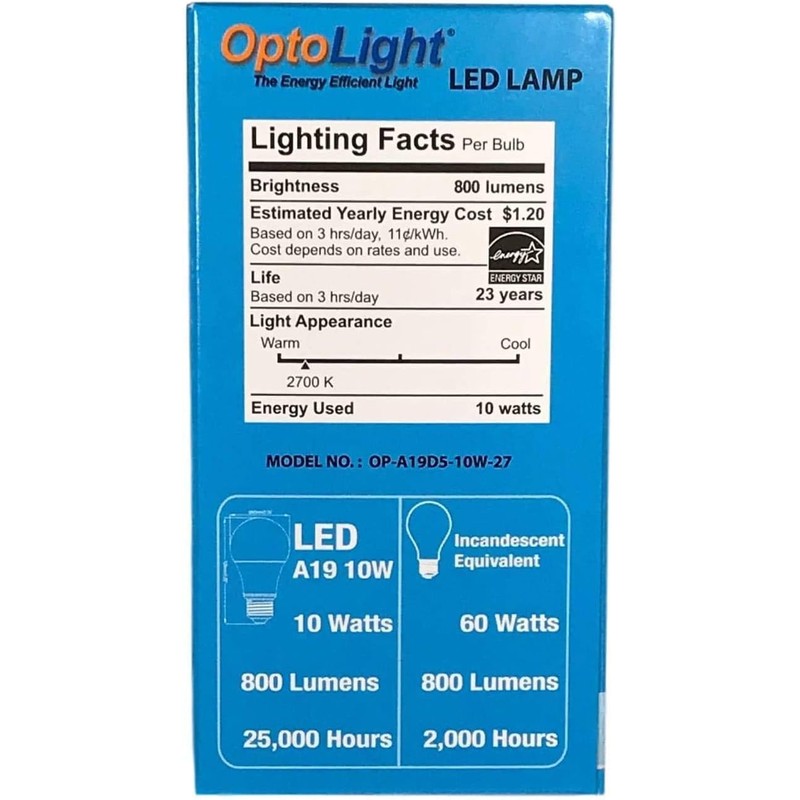 LYTIO Optolight LED Spotlight Warm Light Durable and Saving Dimmable