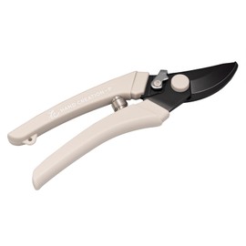 Sakagen 66145 Pruning Shears, Hand Created, P180, Black Fluorine Coating, Approx. 7.1 x 2.2 inches (18 x 5.5 cm), Warm Gray, Made in Japan
