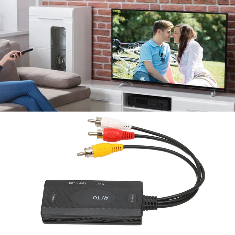 HD Video Converter Box RCA and AV and Composite to