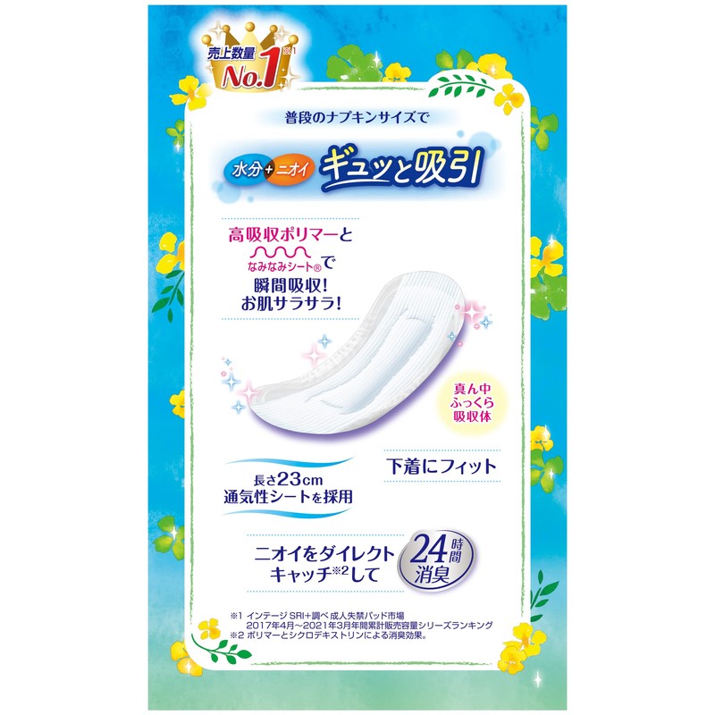 Charm-Napkins, 2.4 fl oz (70 cc), Long Time Comfort, Daytime