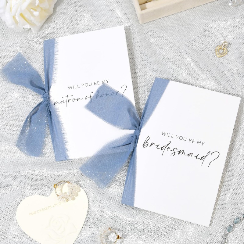 DEEKA 11 PCS Will You Be My Bridesmaid Proposal Card