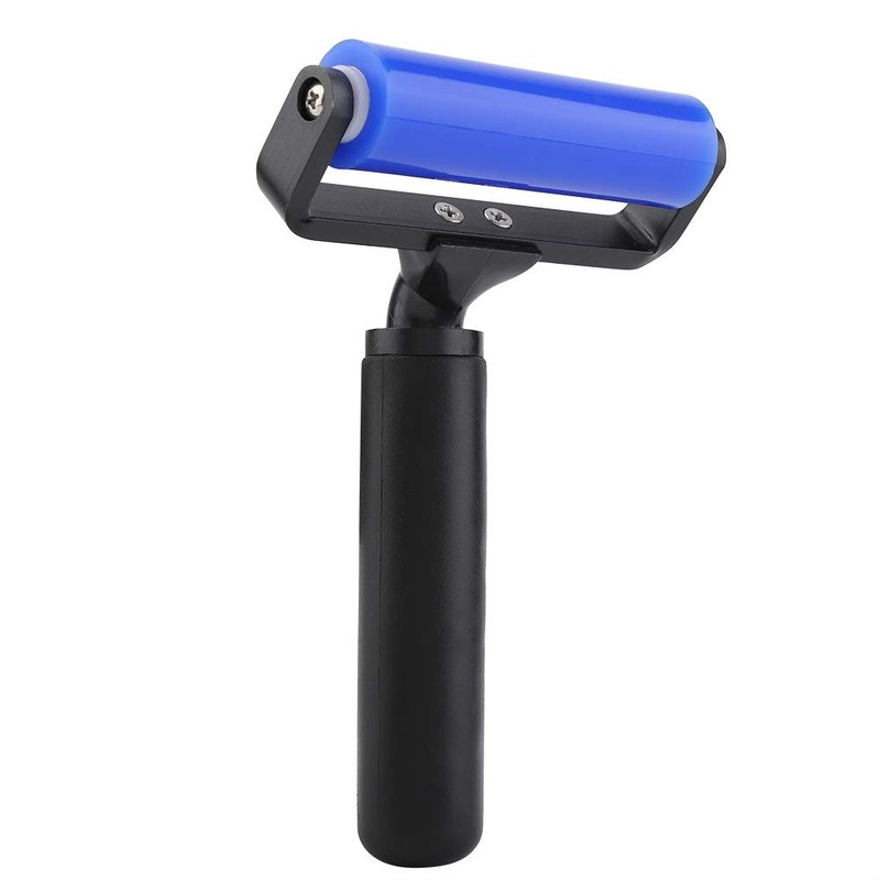 4 Inch Silicone Manual Roller Anti Static Cleaner Tool, Under