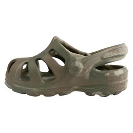 Baby Deer Breathable Clog, Green Camo, 4 M US Toddler