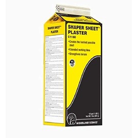 Woodland Scenics Shaper Sheet Plaster 4lb, Other, Multicoloured, 9.52 x 9.52 x 24.13 cm