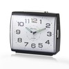 Ravel - Large Retro Bedside/Mantle Quartz Alarm Clock with Silent