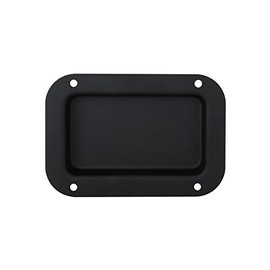 Penn Elcom Recess Dish Blank Steel Black for Case/Cabinet 5.14' x 3.5'' D0941K