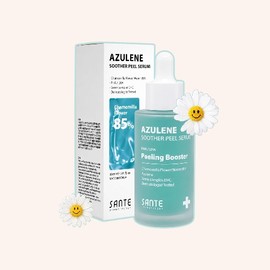 Sante Dr. Sante Azulene Soothe Peel Soothe Peel Serum 50ml + Hypoallergenic peeling applied with dedicated brush PHA LHA / 닥터상떼 아줄렌 수더필 수더 필 세럼 50ml+전용붓 PHA LHA 바르는 저자극필링