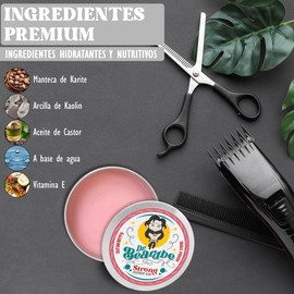 BEARDBE Ultra Matte Hair Wax for All Hair Types, Masculine Fragrance and Normal Hold, No Shine for Natural Looking Hair (Mat)