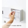 Yamazaki 4799 Magnetic Key Hook, 2 Tiers, White, Approx. W