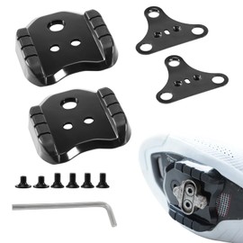 Shimano SPD Shoe Plate Adapter SM-SH41.3 Hole Bicycle Cleats Adapter, Cleats for Bicycle Shoes, Compatible with Shimano SPD Pedals, Easy Shoe Change, for Road Bike and MTB