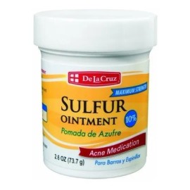 3 Pack Pomada De Azufre Azufre Ungüento Acné Crema De La Cru