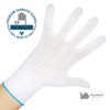 ThumbUP -Supersoft Pack of 6 Pairs 100% Cotton Gloves, for