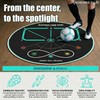 MUKESKY Soccer Training Mat for Footwork & Agility, 360° Circular